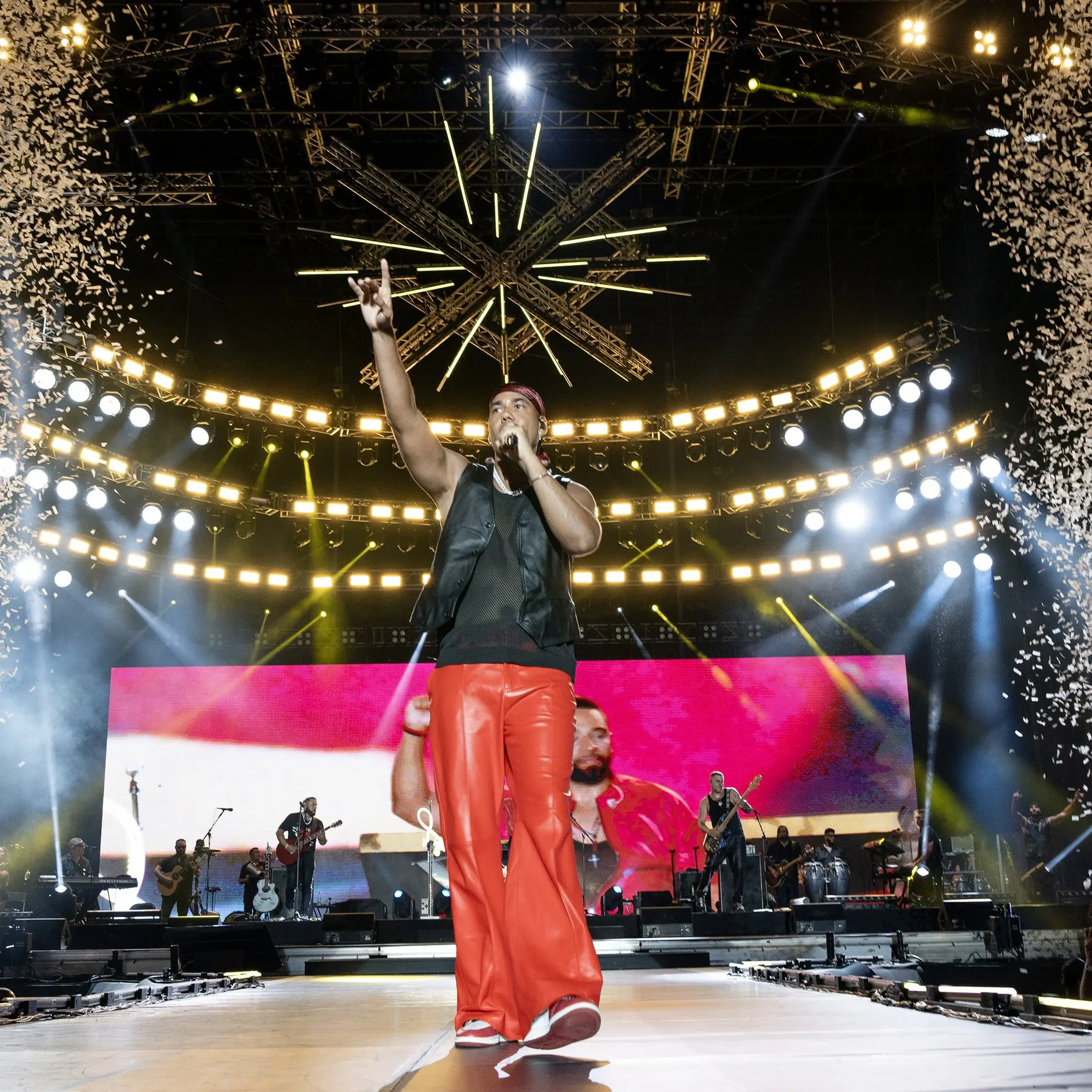 Estadio Olímpico vibró con Aventura