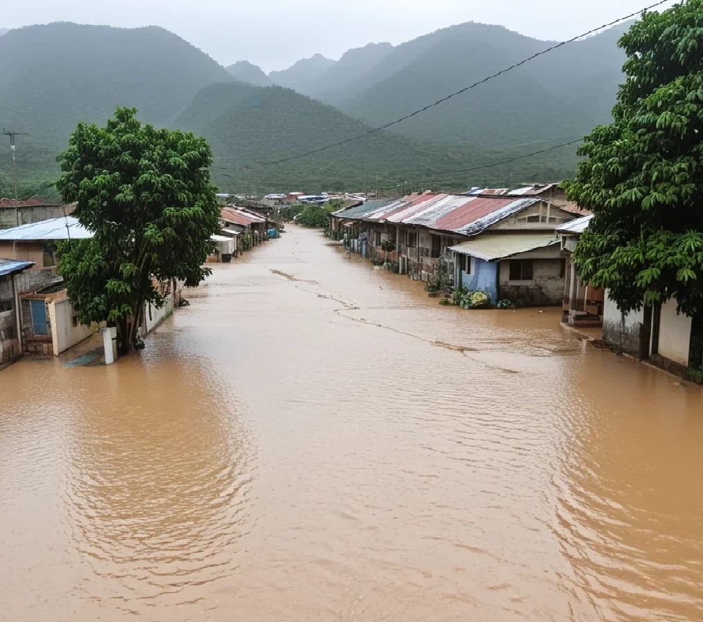 Emergencia en RD: Vaguada deja 7,205 desplazados y daña 1,400 viviendas antes de Navidad