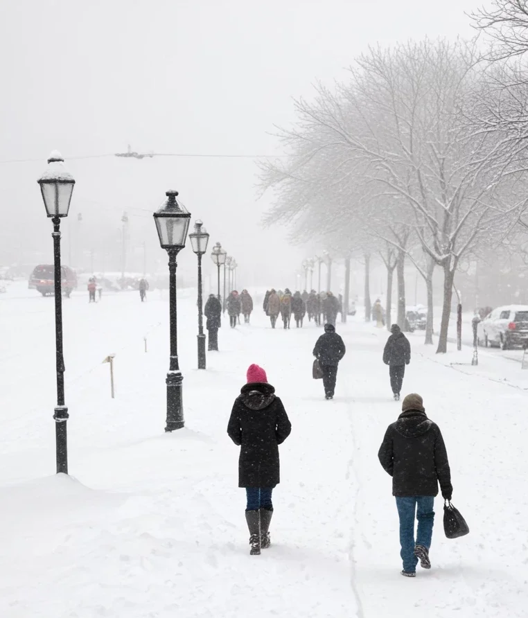 Temporal invernal en Estados Unidos deja 5 muertos y caos en varios estados
