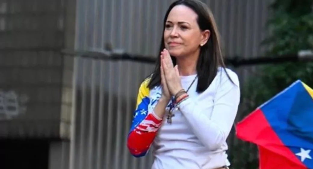 María Corina Machado denuncia detención por parte de las fuerzas del régimen en Venezuela