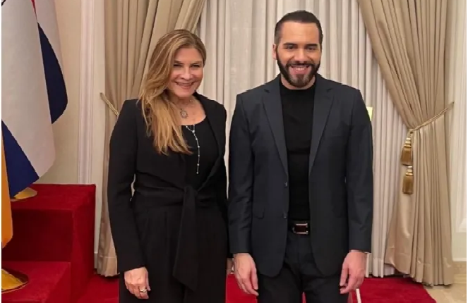 Carolina Mejía y Nayib Bukele se reúnen para fortalecer alianzas