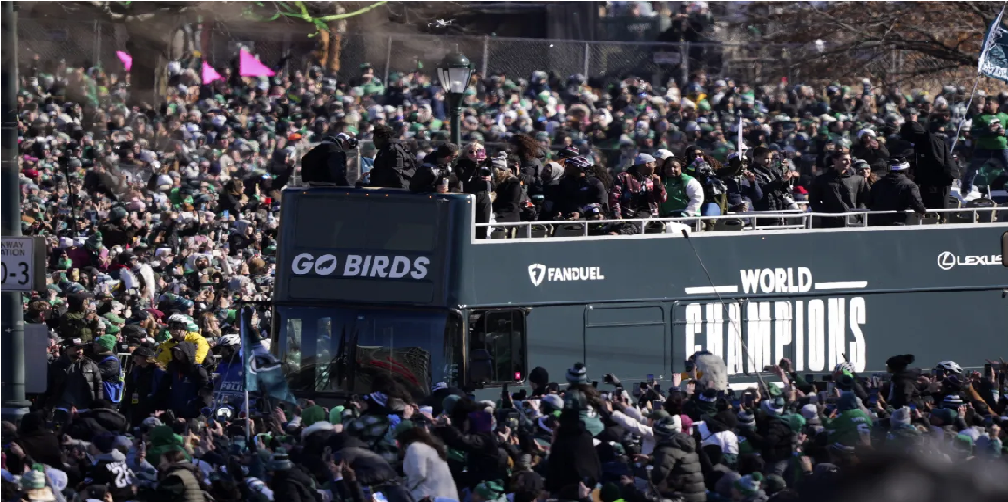 Desfile de Philadelphia Eagles Termina en Tiroteo