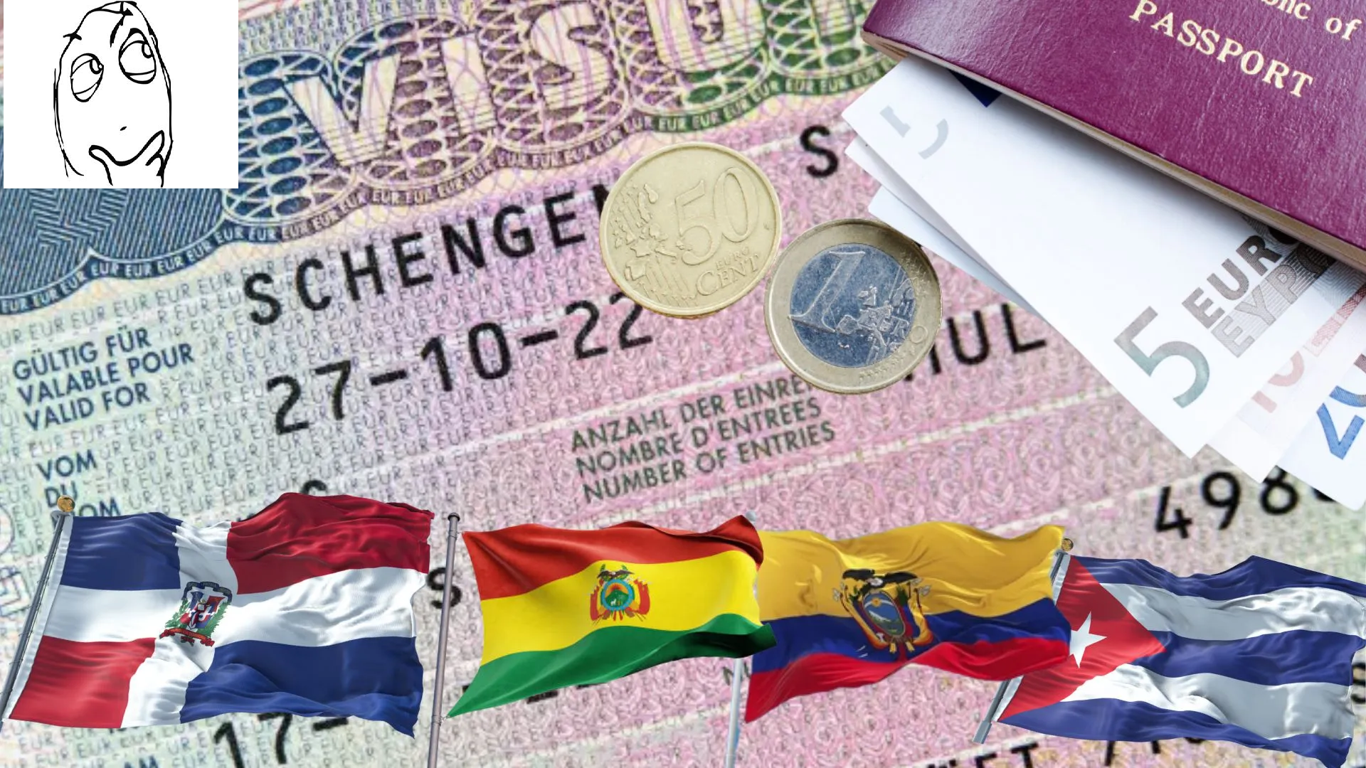 España apoya la exención de visa Schengen para Republica Dominicana, Cuba, Bolivia y Ecuador