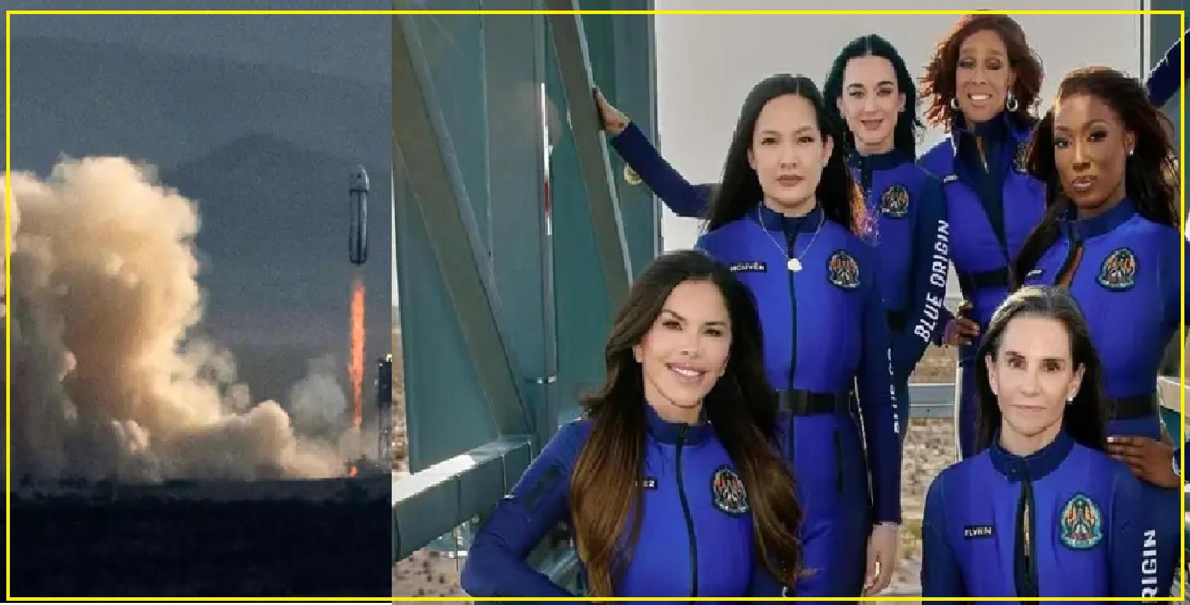 Turismo espacial femenino: Katy Perry lidera vuelo con Blue Origin