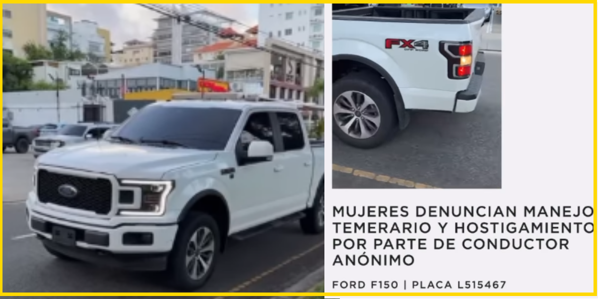 Detienen a conductor por acoso vial en el Distrito Nacional