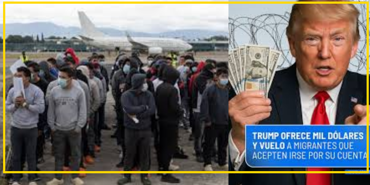 Trump ofrece pago a inmigrantes ilegales que salgan voluntariamente de EE.UU.