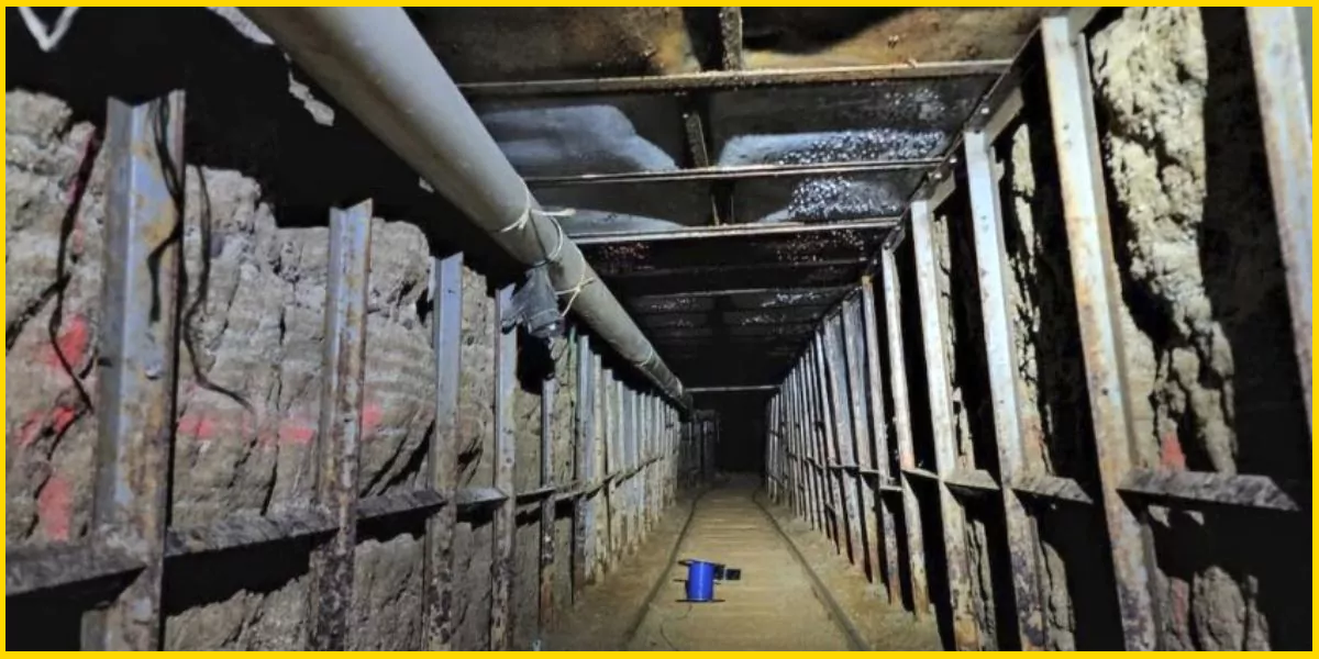 Descubren narcotúnel en Tijuana que conectaba con San Diego, EE.UU.