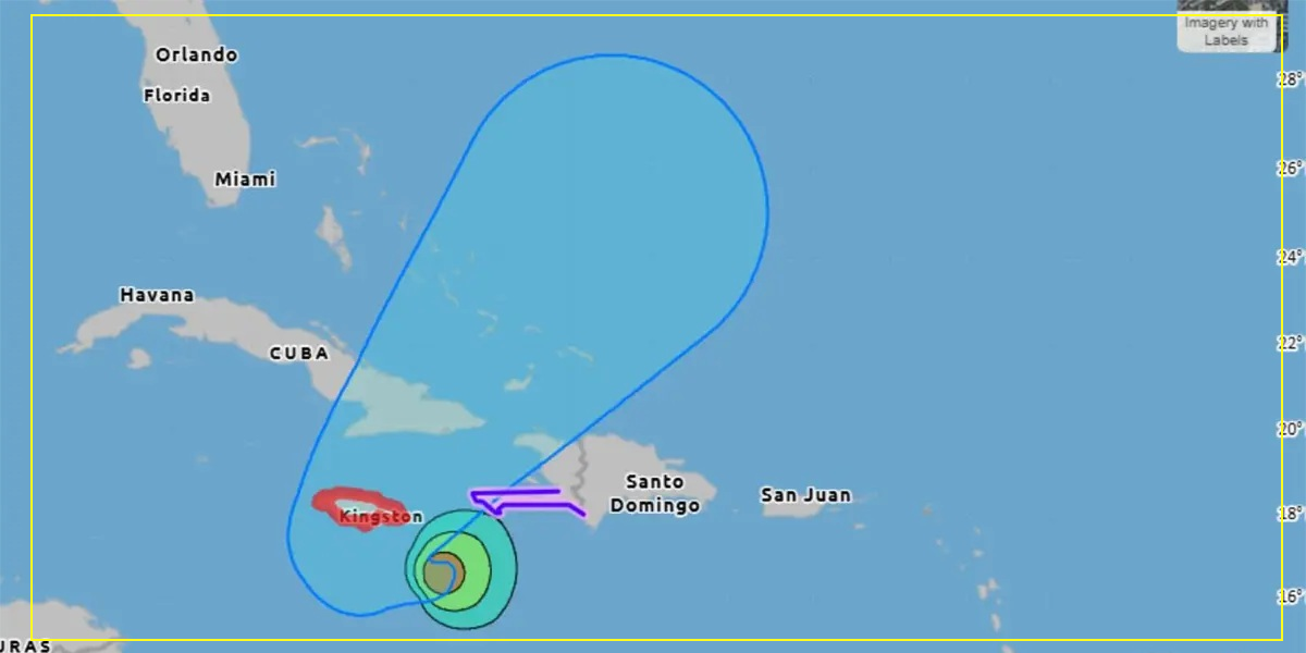 Melissa se acerca a Jamaica y Cuba con vientos de 260 km/h