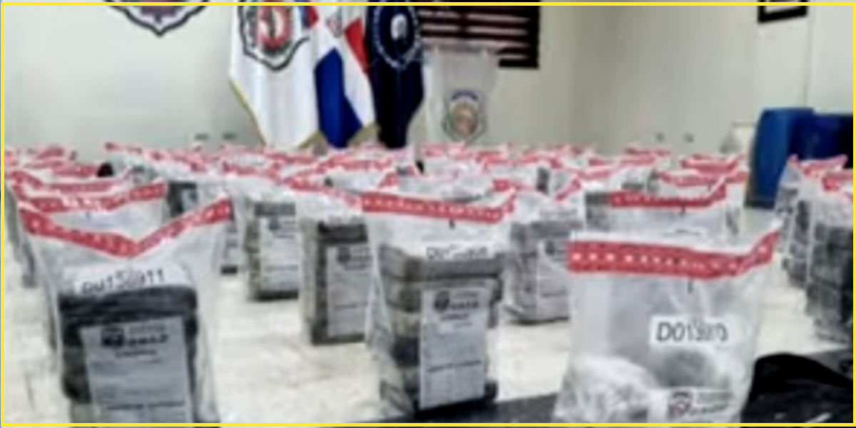 DNCD decomisa más de 10 kilos de cocaína en Barahona y arresta a un hombre