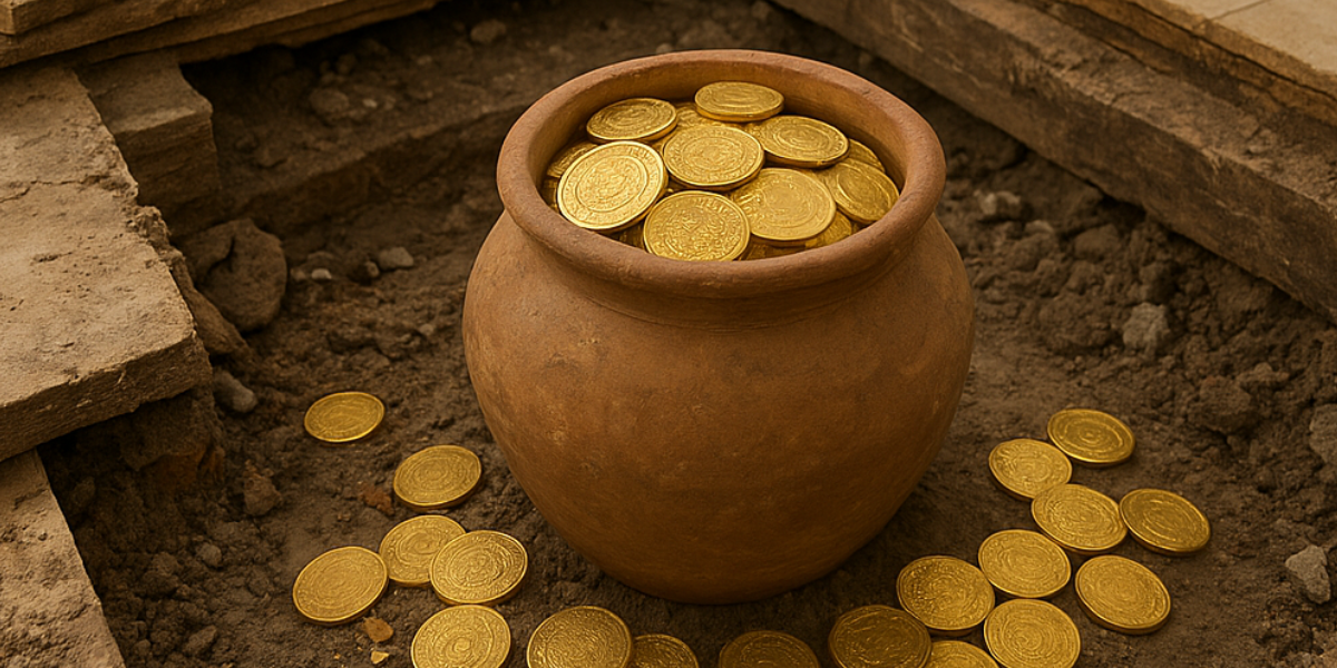 Encuentra un tesoro del siglo XVIII escondido bajo su cocina