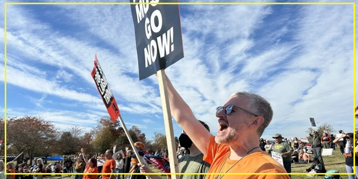 Cientos protestan en Washington: “Que se largue Trump”