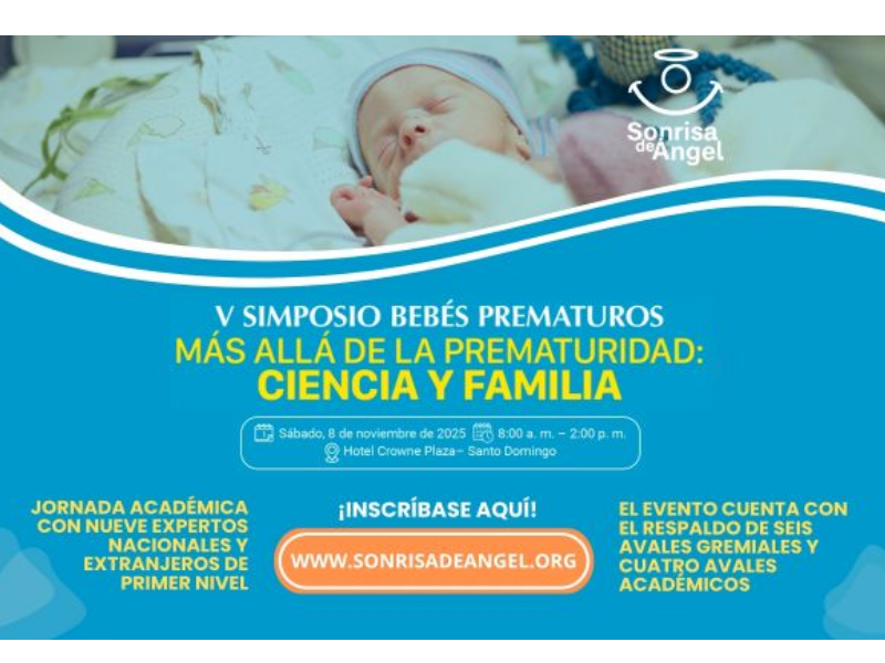 Fundación Sonrisa de Ángel celebra V Simposio sobre bebés prematuros en Santo Domingo