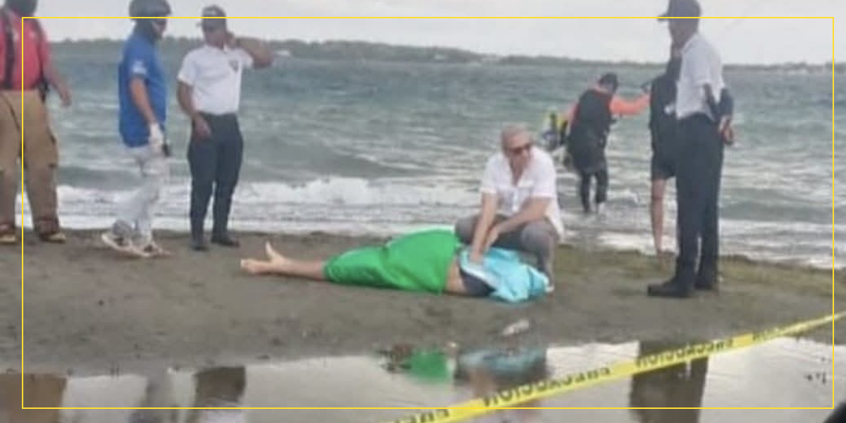Madre y su hijo mueren ahogados en playa Las Salinas de Baní