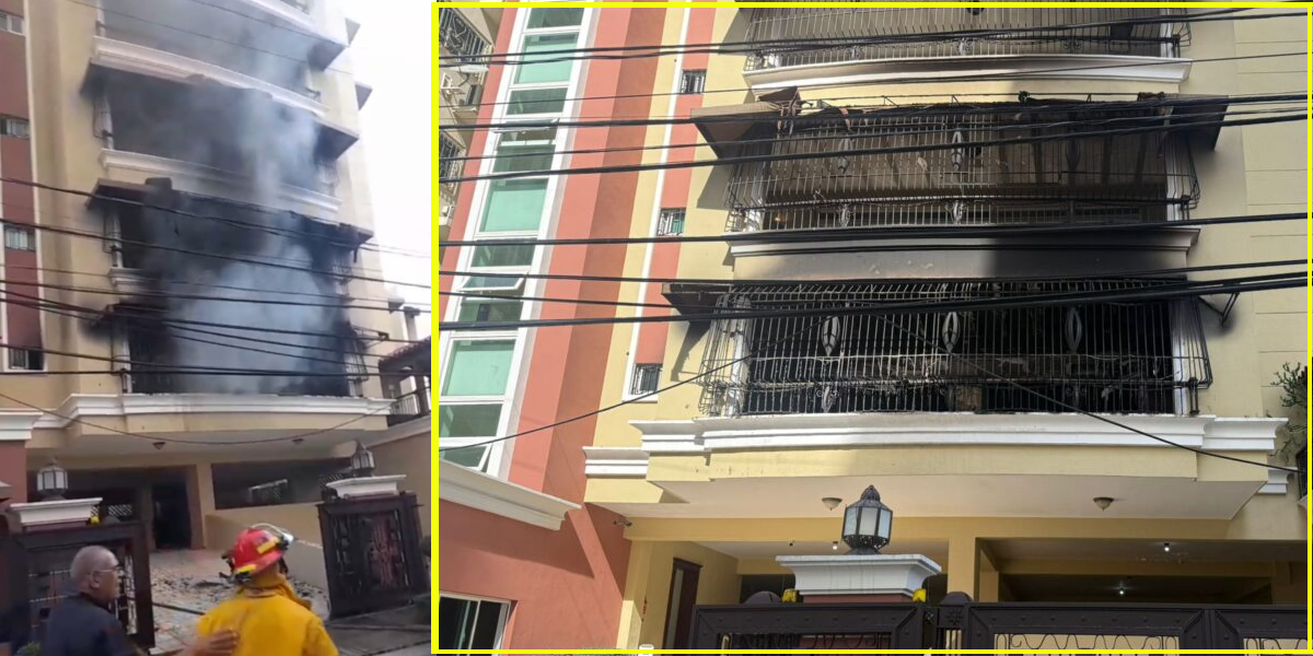 Cortocircuito en arbolito provoca incendio en torre de Bella Vista